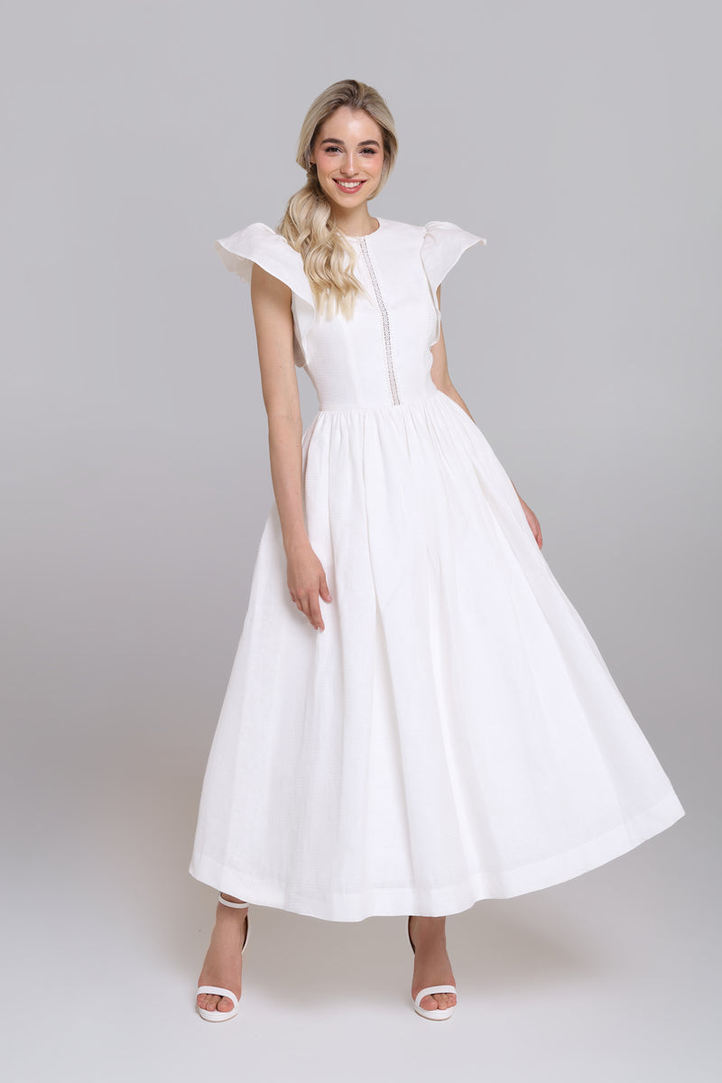 RIDGE linen | wedding dress