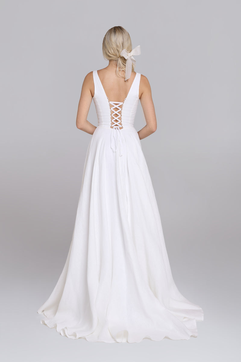 RIVER linen | wedding dress